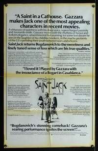 w710 SAINT JACK one-sheet movie poster '79 Ben Gazzara, Bogdanovich