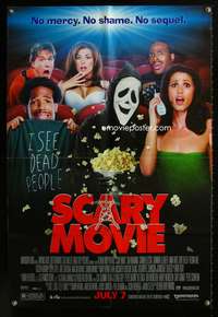 w723 SCARY MOVIE DS advance one-sheet movie poster '00 Wayans horror spoof!