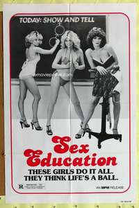w732 CAMPUS SWINGERS 1sh R79 super sexy girls do it all, Sex Education!