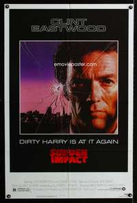 w769 SUDDEN IMPACT one-sheet movie poster '83 Clint Eastwood, Dirty Harry