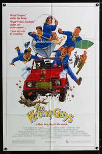 w916 WRONG GUYS one-sheet movie poster '88 Boy Scouts, Richard Lewis