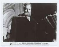 y156 CONFIDENTIAL REPORT 8x10 movie still 1962 great Orson Welles close up!