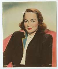 y169 OLIVIA DE HAVILLAND color 7.25x9 movie still '40s portrait!
