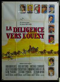 z078 STAGECOACH French one-panel movie poster '66 Ann-Margret, Buttons