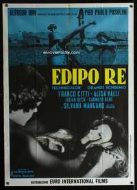 z540 OEDIPUS REX Italian one-panel movie poster '67 Pier Paolo Pasolini