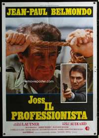 z549 PROFESSIONAL Italian one-panel movie poster '81 Jean-Paul Belmondo