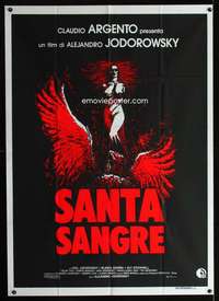 z561 SANTA SANGRE Italian one-panel movie poster '93 Alejandro Jodorowsky