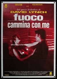 z586 TWIN PEAKS: FIRE WALK WITH ME Italian one-panel movie poster '92 Lynch