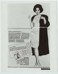 a023 BUTTERFIELD 8 8x10.25 movie still '60 Elizabeth Taylor artwork!