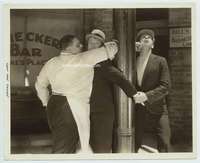 a075 HOOKS & JABS 8x10 movie still '33 Harry Langdon, boxing!