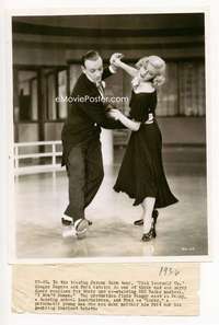 a168 SWING TIME 8x10 movie still '36 Astaire & Rogers by Miehle!
