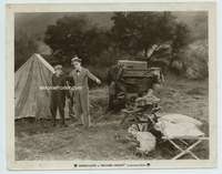 a190 WELCOME DANGER 8x10 movie still '29 Harold Lloyd camping out!