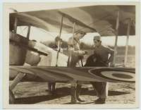 a194 WINGS 7.75x10 movie still '27 Gary Cooper c/u with airplane!