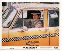 a174 TAXI DRIVER 8x10 mini movie lobby card #2 '76 Robert De Niro