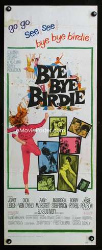 b128 BYE BYE BIRDIE insert movie poster '63 Ann-Margret, Janet Leigh