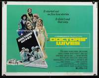 c118 DOCTORS' WIVES half-sheet movie poster '71 Dyan Cannon, Crenna