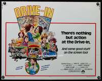c125 DRIVE-IN half-sheet movie poster '76 teen comedy!