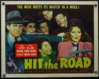 c203 HIT THE ROAD half-sheet movie poster R49 Dead End Kids, Halop