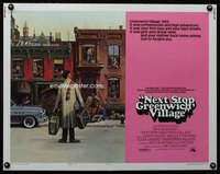 c300 NEXT STOP GREENWICH VILLAGE style B half-sheet movie poster '76 Baker
