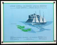 c359 SAILOR FROM GIBRALTAR half-sheet movie poster '67 Jeanne Moreau