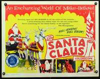 c360 SANTA CLAUS half-sheet movie poster R66 Santa or the Devil!
