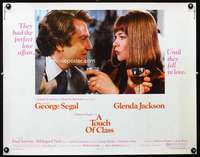 c434 TOUCH OF CLASS half-sheet movie poster '73 George Segal, Jackson