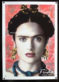 d200 FRIDA linen one-sheet movie poster '02 Salma Hayek is Frida Kahl
