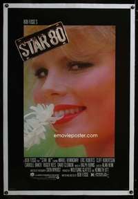 d421 STAR 80 linen one-sheet movie poster '83 Mariel Hemingway, Bob Fosse