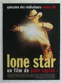 e064 LONE STAR linen French one-panel movie poster '96 Sayles, cool image!