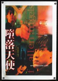 e137 FALLEN ANGELS linen Hong Kong export movie poster '98
