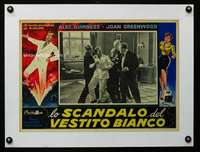 e246 MAN IN THE WHITE SUIT linen Italian 13x19 photobusta movie poster '52