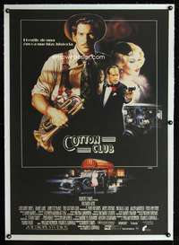 e287 COTTON CLUB linen Spanish movie poster '84 cool Casaro art!