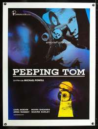 e297 PEEPING TOM linen Spanish movie poster R70s Michael Powell