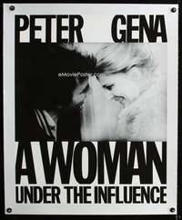 e053 WOMAN UNDER THE INFLUENCE #2 linen special 25x31 movie poster '74