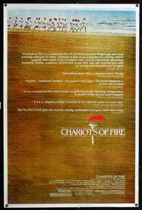 f091 CHARIOTS OF FIRE 40x60 movie poster '81 English, Olympic running!