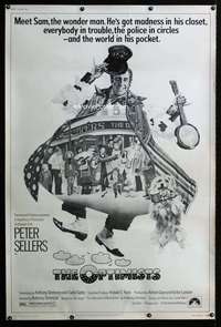 f106 OPTIMISTS 40x60 movie poster '73 Peter Sellers, English!