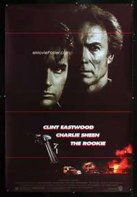 f108 ROOKIE 40x60 movie poster '90 Clint Eastwood, Charlie Sheen
