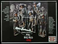 f047 BIG RED ONE subway movie poster '80 Sam Fuller, Lee Marvin