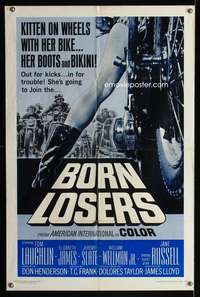 h082 BORN LOSERS one-sheet movie poster '67 Tom Laughlin IS Billy Jack!