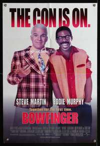h086 BOWFINGER DS one-sheet movie poster '99 Steve Martin, Eddie Murphy