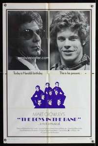 h091 BOYS IN THE BAND one-sheet movie poster '70 William Friedkin, Crowley