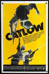 h120 CATLOW one-sheet movie poster '71 Yul Brynner, Leonard Nimoy