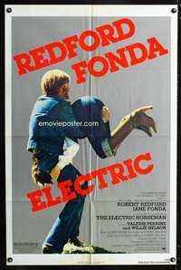 h191 ELECTRIC HORSEMAN one-sheet movie poster '79 Robert Redford, Fonda