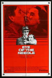 h200 EYE OF THE NEEDLE one-sheet movie poster '81 Sutherland, Ken Follett