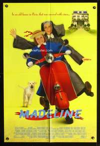 h341 MADELINE DS one-sheet movie poster '98 from Ludwig Bemelmans' books!