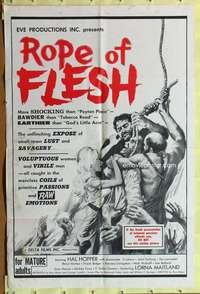 h372 MUDHONEY one-sheet movie poster '65 Russ Meyer, Rope of Flesh!