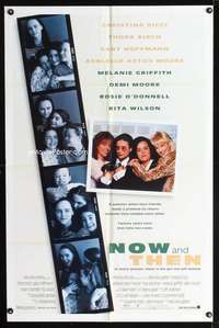h403 NOW & THEN DS one-sheet movie poster '95 Christina, Demi Moore, Rosie