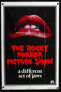 h464 ROCKY HORROR PICTURE SHOW style A one-sheet movie poster '75 Tim Curry