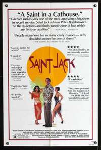 h471 SAINT JACK one-sheet movie poster '79 Ben Gazzara, Peter Bogdanovich