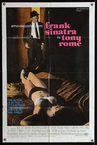 h562 TONY ROME one-sheet movie poster '67 Frank Sinatra, Jill St John